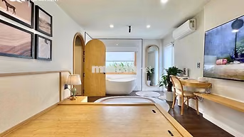 CHDV 1 PHÒNG NGỦ SÂN VƯỜN - NGAY ETOWN CỘNG HOÀ - NHÀ MỚI 100%