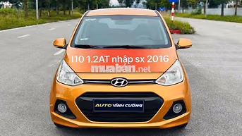Hyundai i10 1.2AT 2016 Vàng đồng Tự động