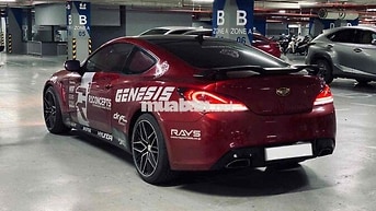 Hyundai Genesis Coupe Đỏ Xe thể thao