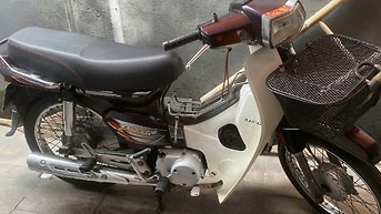BÁN XE HONDA SUPER DREAM ĐỜI 2008, MÀU NÂU, BIỂN SỐ TP