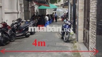 HXH thông 4m. 174m2. 6x15m. Chung vách Etown