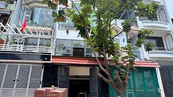 Cho thuê nhà MT đường số 6, KDC Nam Hùng Vương, 4x20m, đối diện CV
