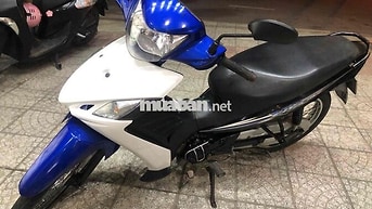 Suzuki Viva 115 Fi Trắng Xanh Xe số