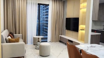 CHO THUÊ 2PN CĂN GÓC THE OPUS ONE FULL NỘI THẤT CAO CẤP  VIEW HỒ Bơi