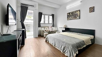Cho thuê căn hộ 1PN balcony MGR - CV Lê Văn Tám - chợ Tân Định ĐH ISB
