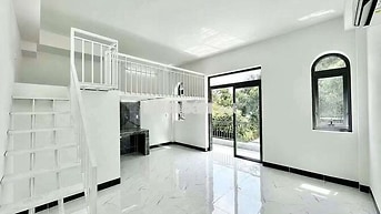 Căn Hộ Duplex Ban Công 40m2 Đầy Đủ Nội Thất - Ngay Hoàng Văn Thụ