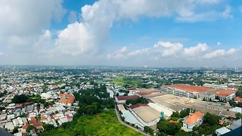 Diamond Boulevard 2PN 1WC tầng 27 - full nội thất & điện máy mới 100% 