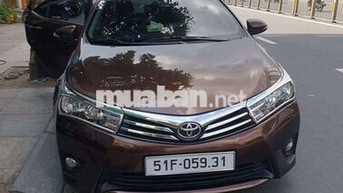 Toyota Altis 1.8 Tự động 2014 Nâu bstp 350tr