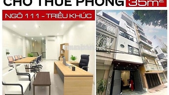 CHO THUÊ PHÒNG 35M² – TẦNG 2 NGÕ 111 TRIỀU KHÚC – THANG MÁY – ĐƯỜNG Ô