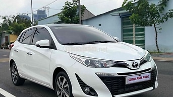 🚘Toyota Yaris G 2018 Trắng 6 vạn