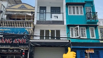 ( 17tr)Cho Thuê Nhà Mặt Tiền Sau Lưng Chợ Phạm Thế Hiển P4Q8