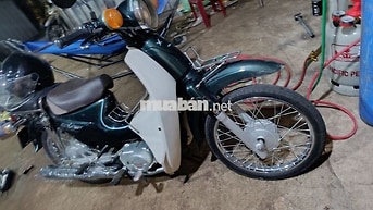 Xe máy Cub 50cc Xanh Hàn Quốc