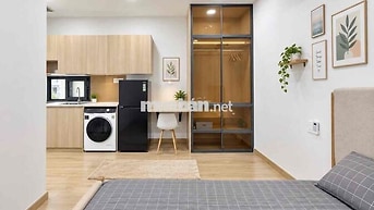 CĂN HỘ STUDIO MÁY GIẶT SẤY RIÊNG - MỚI 100% GẦN ETOWN
