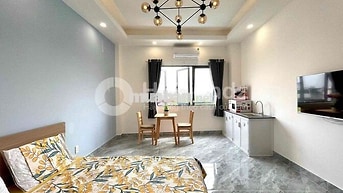 CHO THUÊ PHÒNG SIÊU THOÁNG FULL NỘI THẤT NGAY VƯỜN LÀI GẦN NTTU -IUH