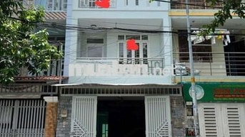 Cho thuê nhà 1trệt 2lầu sân thượng DT 5X22 Khu an sương 