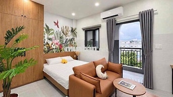 CĂN HỘ 1 PHÒNG NGỦ VƯỜN LÀI GẦN NTTU, VLU GIÁ TỐT