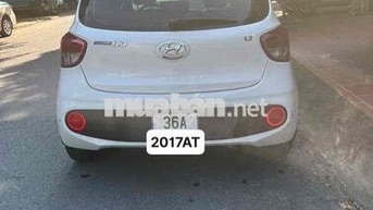 Hyundai Grand i10 2017 Số tự động Trắng 80000km