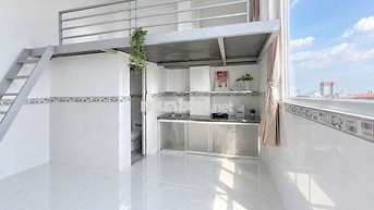 🚨PHÒNG DUPLEX CỬA SỔ VIEWS KÍNH - 5P VHU - CV ĐẦM SEN - SẴN THANG MÁY