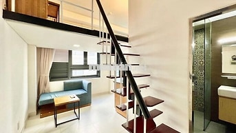Duplex 30m2 full nội thất gần ngã 4 hàng xanh, đh gtvt