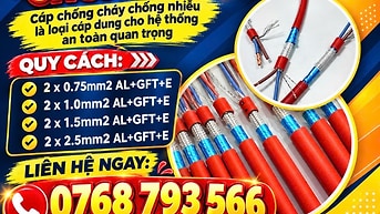 Cáp Chống Cháy Chống Nhiễu ALTEK KABEL - Chống Cháy Vượt Trội