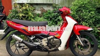 Suzuki Satria RGV 120 Đỏ trắng 6 số Hậu Giang