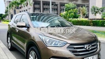 Hyundai Santafe 2017 2.4L 4WD Nâu 80.000 km 1Chủ