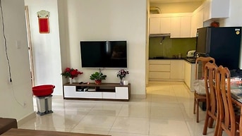 Cần cho thuê chung cư Topaz Home-2PN, Full NT, 76m2, Giá 7,5 tr/th