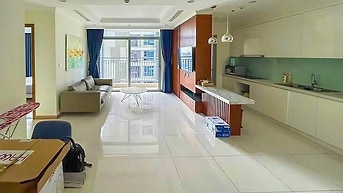 Căn hộ bán Vinhomes Central Park 3 phòng ngủ tầng cao view LM81 108m2