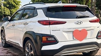 Hyundai Kona 1.6 Turbo 2019 Trắng 77.654 km