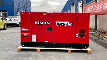  MÁY PHÁT ĐIỆN KIMON ĐỘNG CƠ KUBOTA NHẬT BẢN