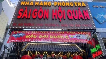 Cần sang lại nhà hàng phòng trà mặt tiền Trường Chinh Q.Tân Bình