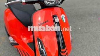 Piaggio Vespa Sprint 125 Abs Đỏ Cam Đen Biển Đẹp🎉🎉