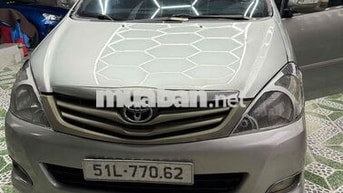 Toyota Innova J lên G 2008 Bạc 7 chỗ Số sàn