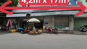 Nhà DT:17x4,2m hẻm xe hơi 8m Huỳnh Văn Nghệ, P15, Q.Tân Bình