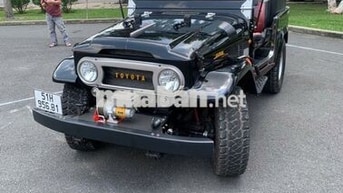 Toyota Landcruiser FJ40 1972 Đen Xăng Sàn 3 cấp