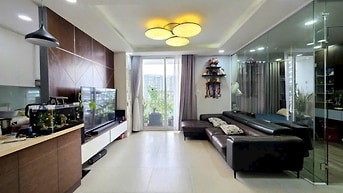 Cho thuê chung cư ACB-Ông Ích Khiêm, 3PN, đầy đủ nội thất giá 14 tr/th