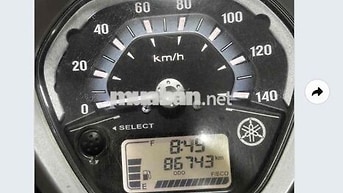 Yamaha Grande 2015 125cc Đen 86743 km