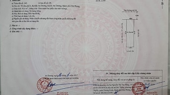 Bán đất phân lô 92.6m2 Tổ 6, P. An Dương, Hải Phòng
