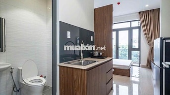 Cho thuê studio full nội thất ban công ở Hồng Bàng