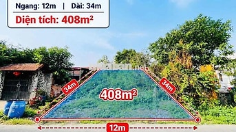 CHỦ NGỘP CẦN BÁN NHANH ĐẤT 408,5M² GẦN CHỢ VIỆT KIỀU, CỦ CHI