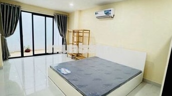 CHÍNH CHỦ CHO THUÊ PHÒNG CĂN 2 PHÒNG NGỦ+1 KV BẾP+ 1 WC BAN  CÔNG