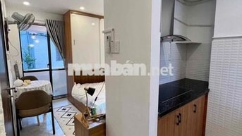 Cho thuê căn hộ studio ban công tách bếp full nt ở Lê Văn Sỹ quận 3