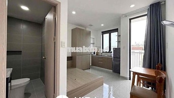 Căn hộ mini 35m2 Ban công Full nội thất kế nhà thờ Nam Hải Parcmall Q8