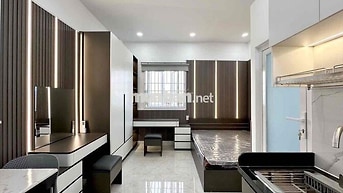 CĂN HỘ STUDIO STYLE TONE GỖ SANG TRỌNG – CỬA SỔ LỚN THOÁNG MÁT TẠI BẠC