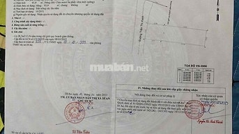 Mặt Tiền đường Trần Thị Xanh SHR DT 93,9m2