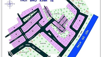 Cần bán đất nền nhà phố lô C34, dt 8x20m KDC Thời báo kinh tế Sài Gòn