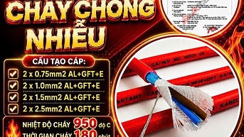 Cáp Chống Cháy Chống Nhiễu ALTEK KABEL - Thời Gian Cháy 180 Phút