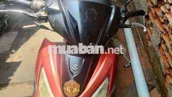 Xe số Suzuki Đỏ đen