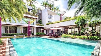 Bán biệt thự 2 MT view sông Thân Văn Nhiếp, An Khánh, 30x37m, 3 tầng
