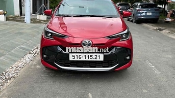 Toyota Vios E 2024 Số tự động 34000 km Đỏ